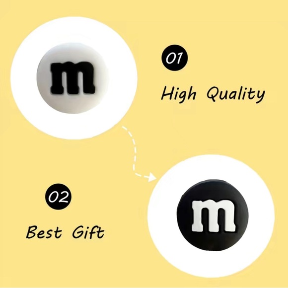 M&M’s Charms for Crocs 11 pcs - Picture 3 of 4